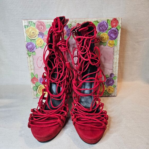 Jeffrey Campbell x REVOLVE Advert Heels - Size 10 - Picture 2 of 10